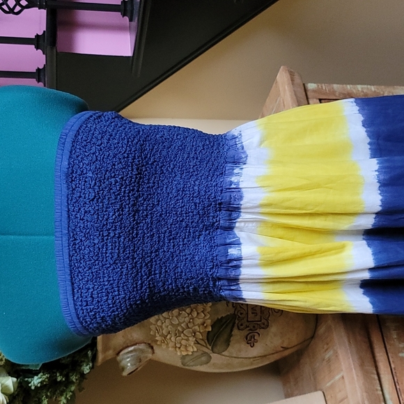 NWOT Michael Michael Korrs Strapless Maxi Dress - SZ S - Picture 2 of 7